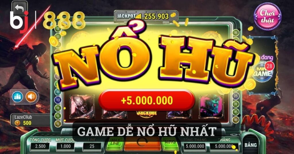 game dễ nổ hũ nhất